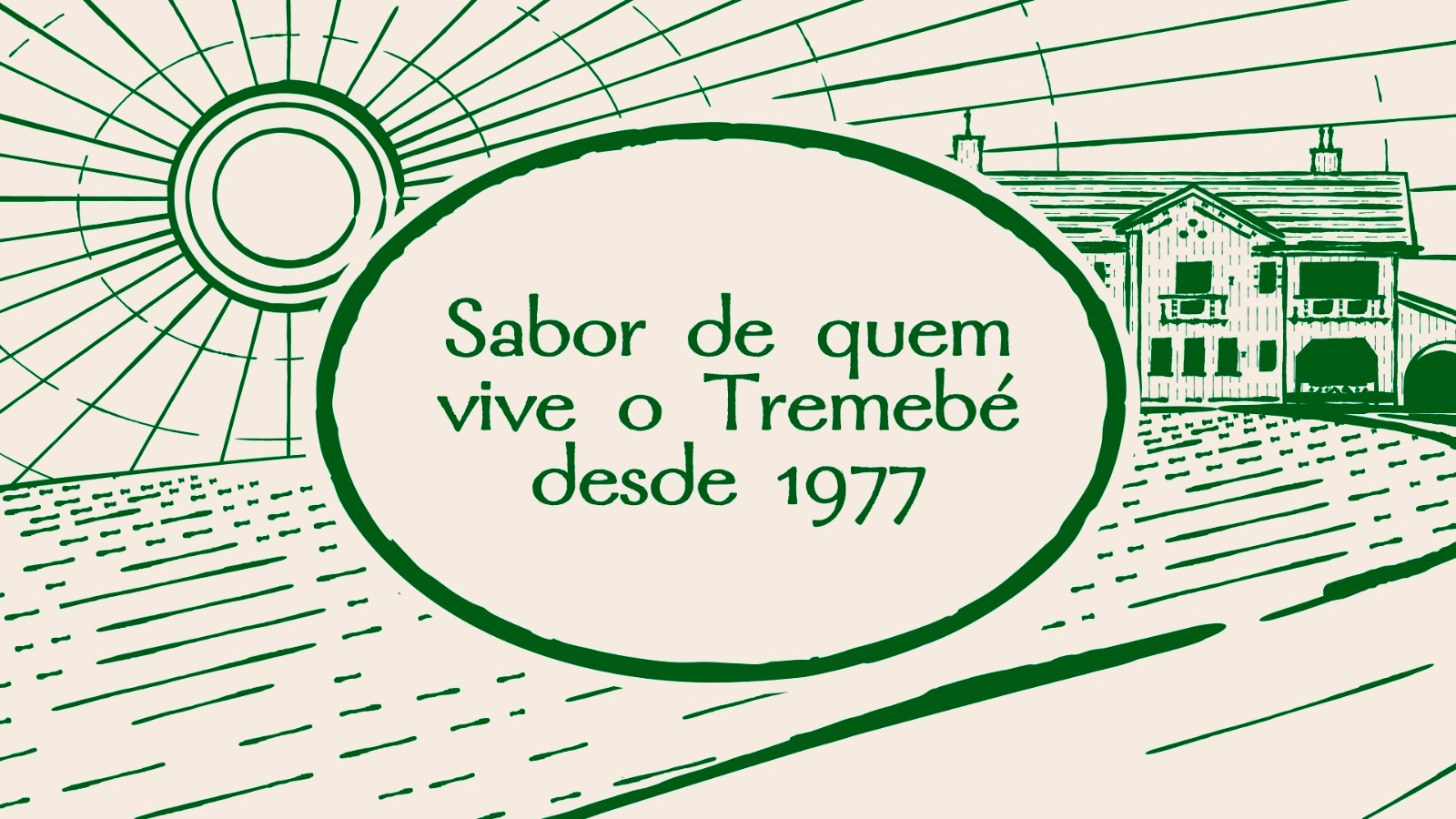 Slogan ilustrado da Padaria Florestal